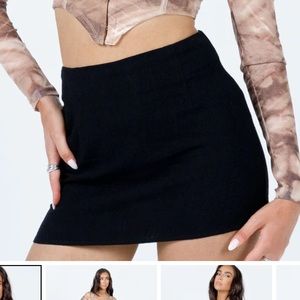 Princess Polly Selby Mini Skirt block US 6